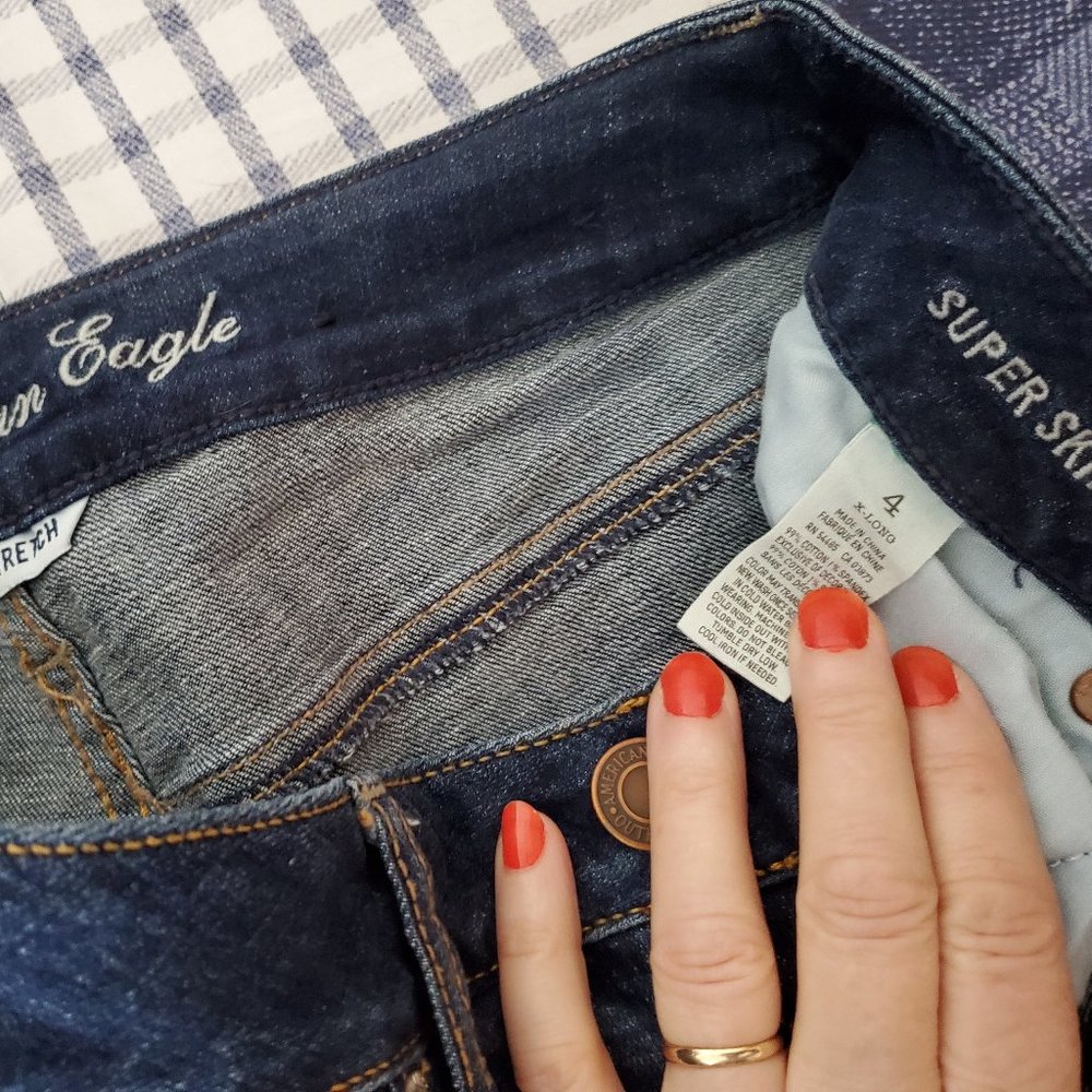 American Eagle Jeans Super Skinny 4 XL